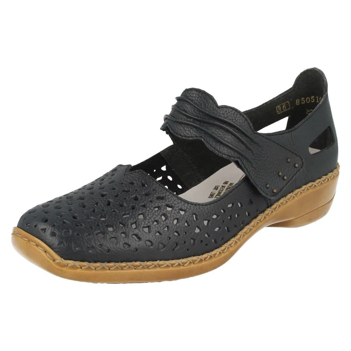 Rieker 41399-35, Ballerines Femme