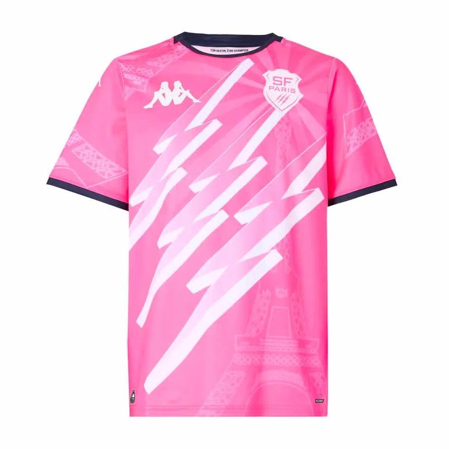 Kappa Maillot Rugby Stade Français Domicile Enfant