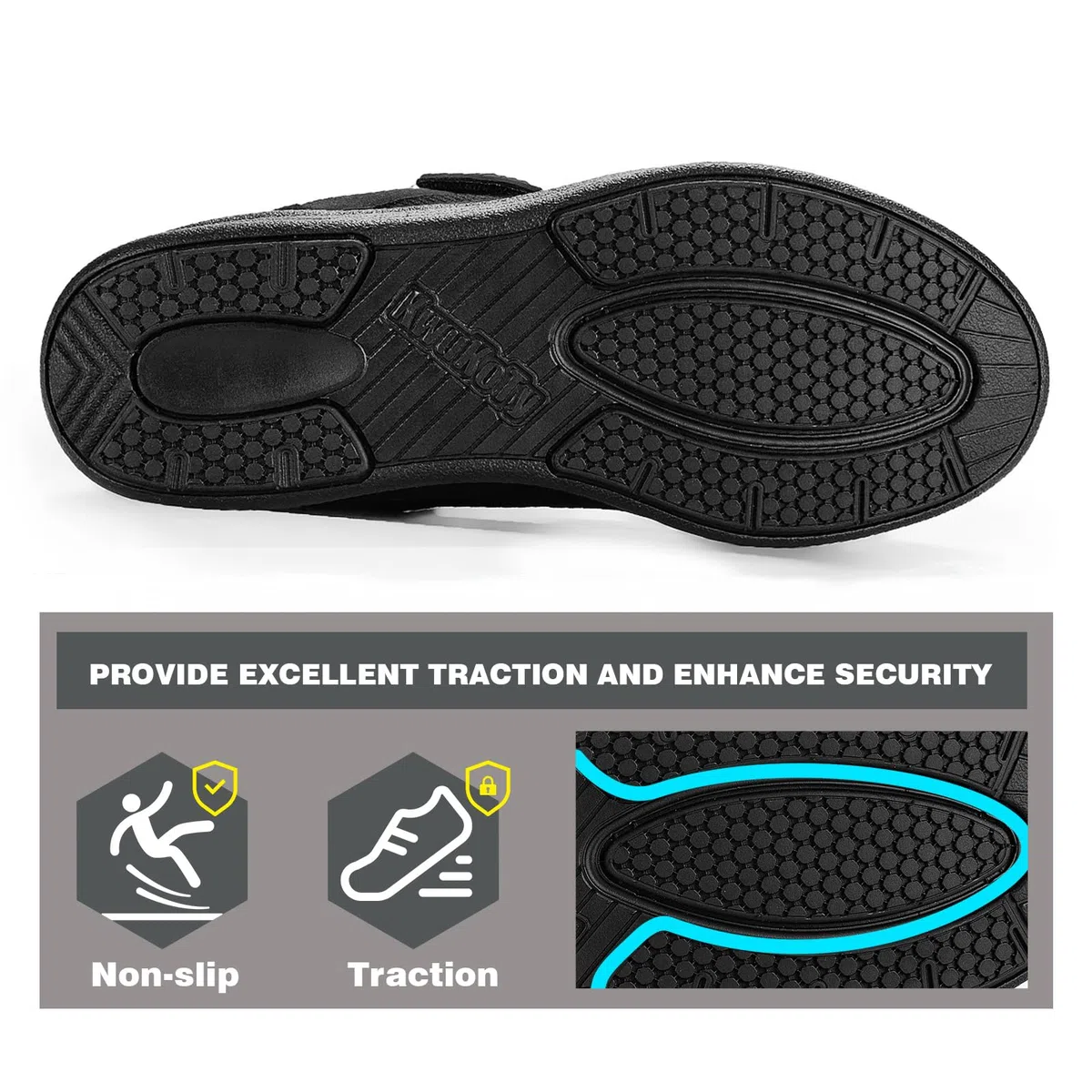 Chaussures légères Homme orthopédiques Respirantes EU40.5-47