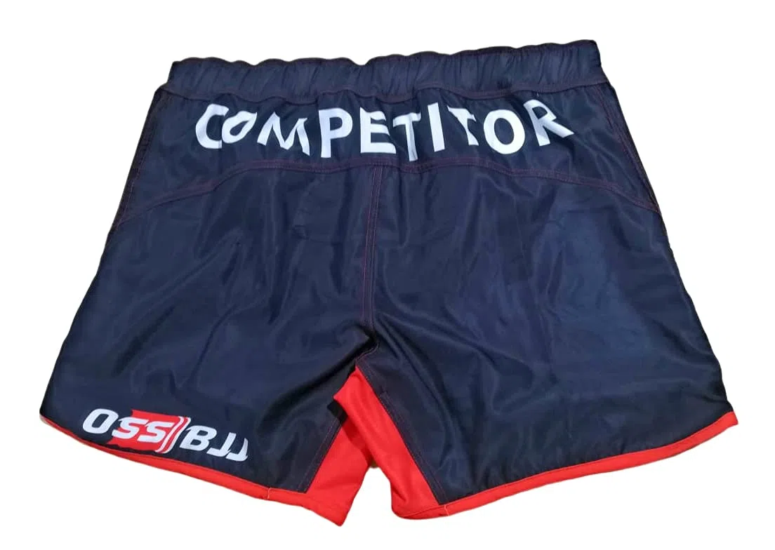 Ensemble de 2 pièces pour homme de jiu-jitsu, haut de compression et short de jiu-jitsu, maillot de bain pour homme, sans GI, MMA, noir