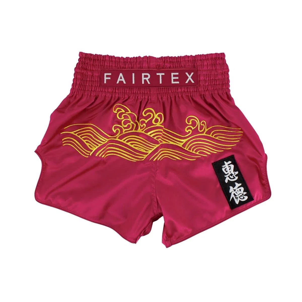 Fairtex Golden River BS1910 Short de Muay Thai Rouge