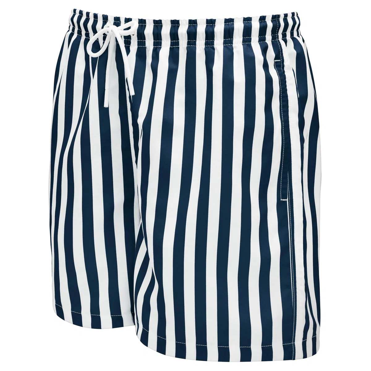 Trendhim Short de bain rayé pour homme | Short de bain à séchage rapide de 46 cm avec taille élastique | Vêtement de plage léger en plusieurs couleurs | Design danois pour la piscine et l'été