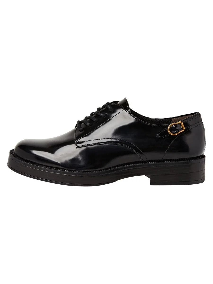 Tamaris Tamaris Damen Lace-up 1-23348-45 Plat OxfordFemme