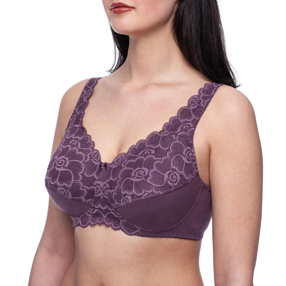 frugue Soutien Gorge pour Prothese Mammaire Coton sans Armature