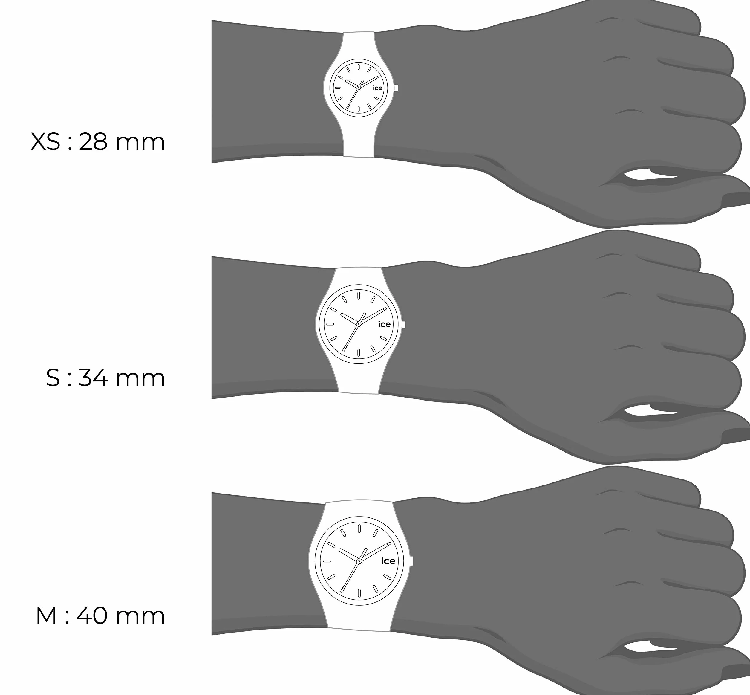 Ice-Watch - ICE fantasia Rainbow pink - Montre rose pour fille avec bracelet en silicone - 018424 (Extra small)