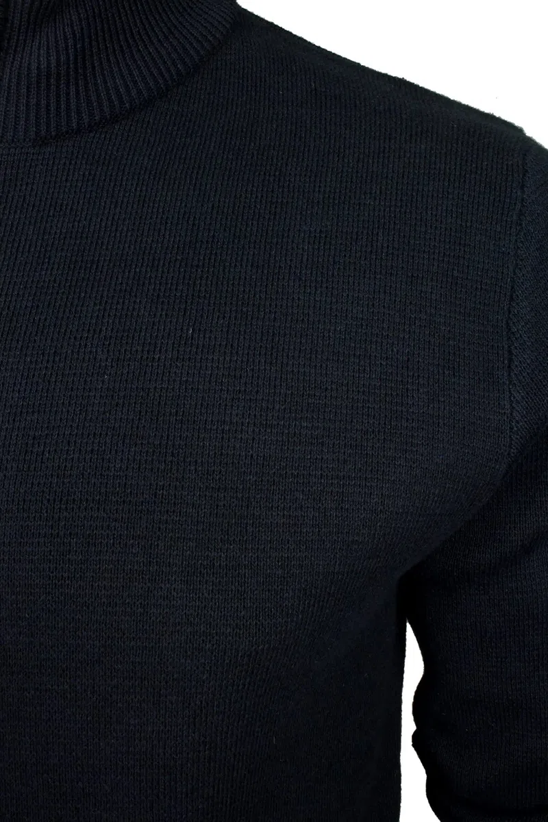 Xact Cardigan Pull Zippé mélange de Coton pour Hommes