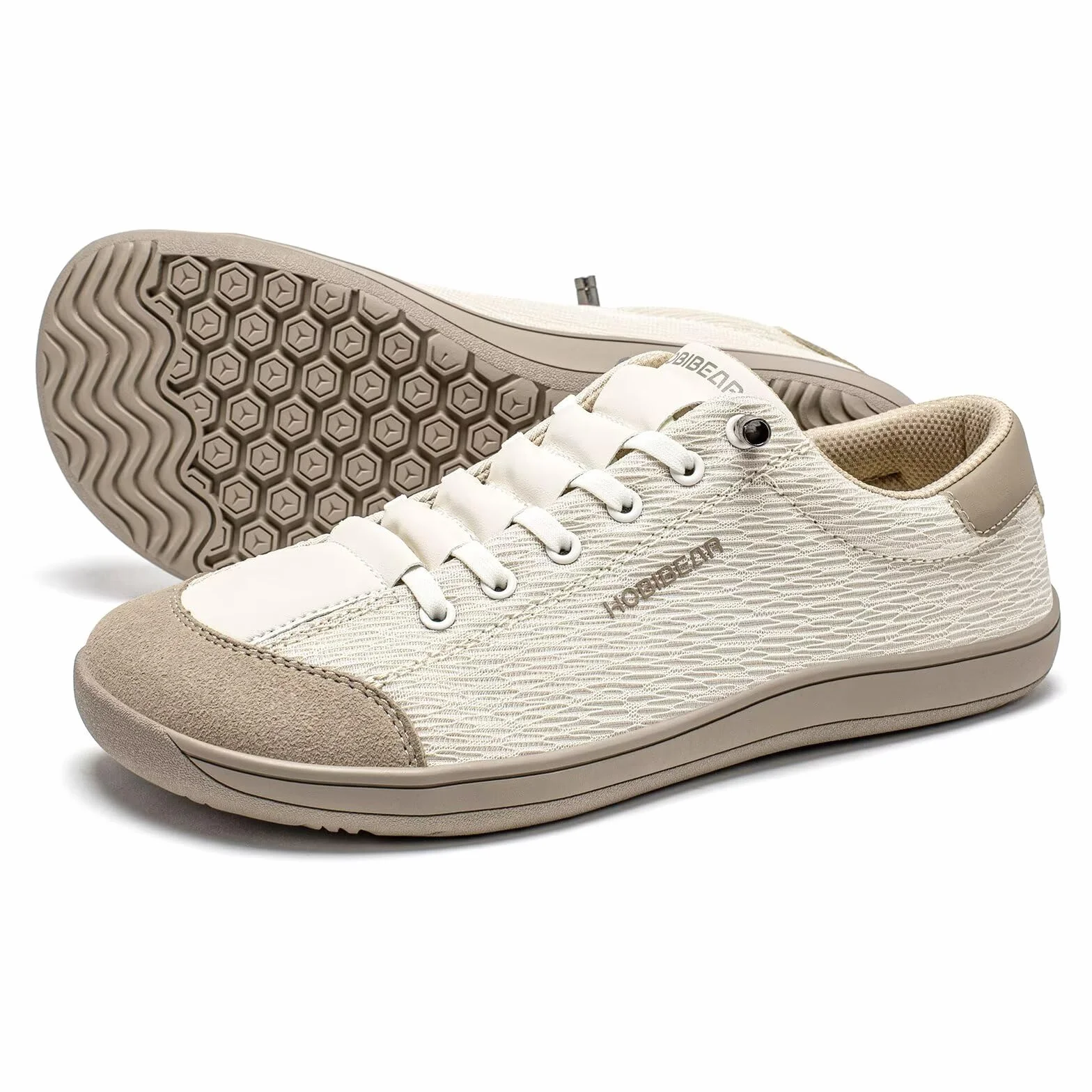HOBIBEAR Chaussures pieds nus pour homme et femme | Large boîte à orteils | Baskets confortables pour l'extérieur