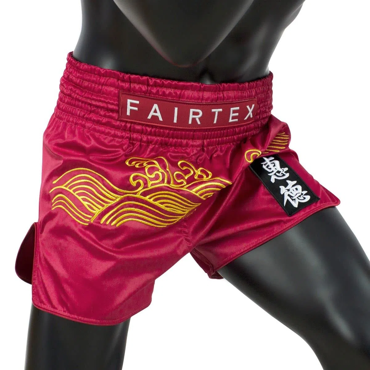 Fairtex Golden River BS1910 Short de Muay Thai Rouge