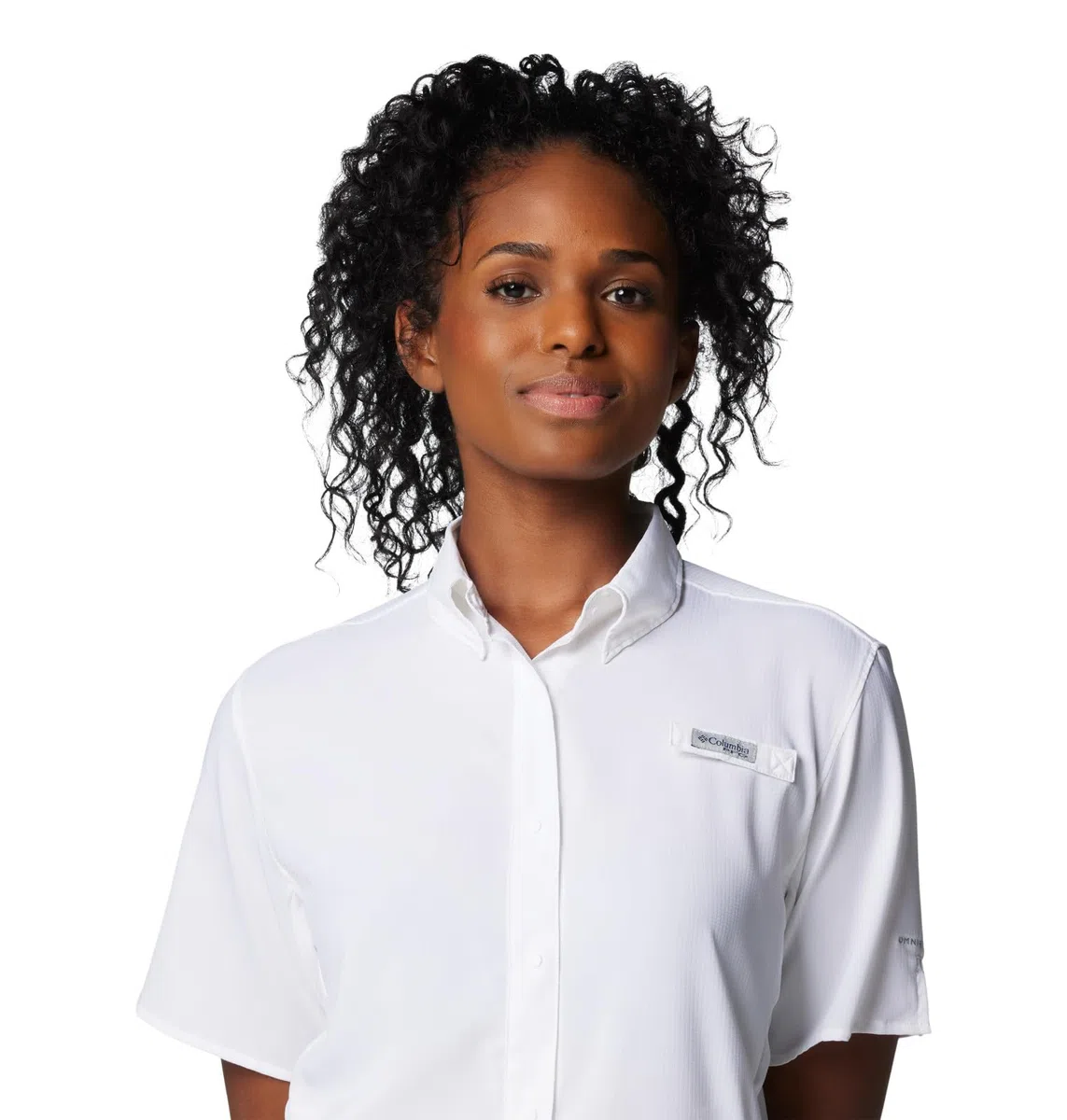 Columbia Chemise à Manches Courtes Tamiami II pour Femme, Blanc 2024, Taille XS, Blanc 2024, XS