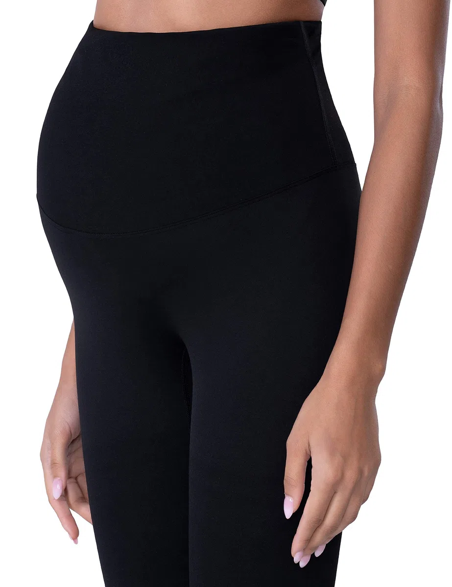 POSHDIVAH Legging de maternité pour Femme - Pantalon de Yoga de Grossesse - Legging d'entraînement