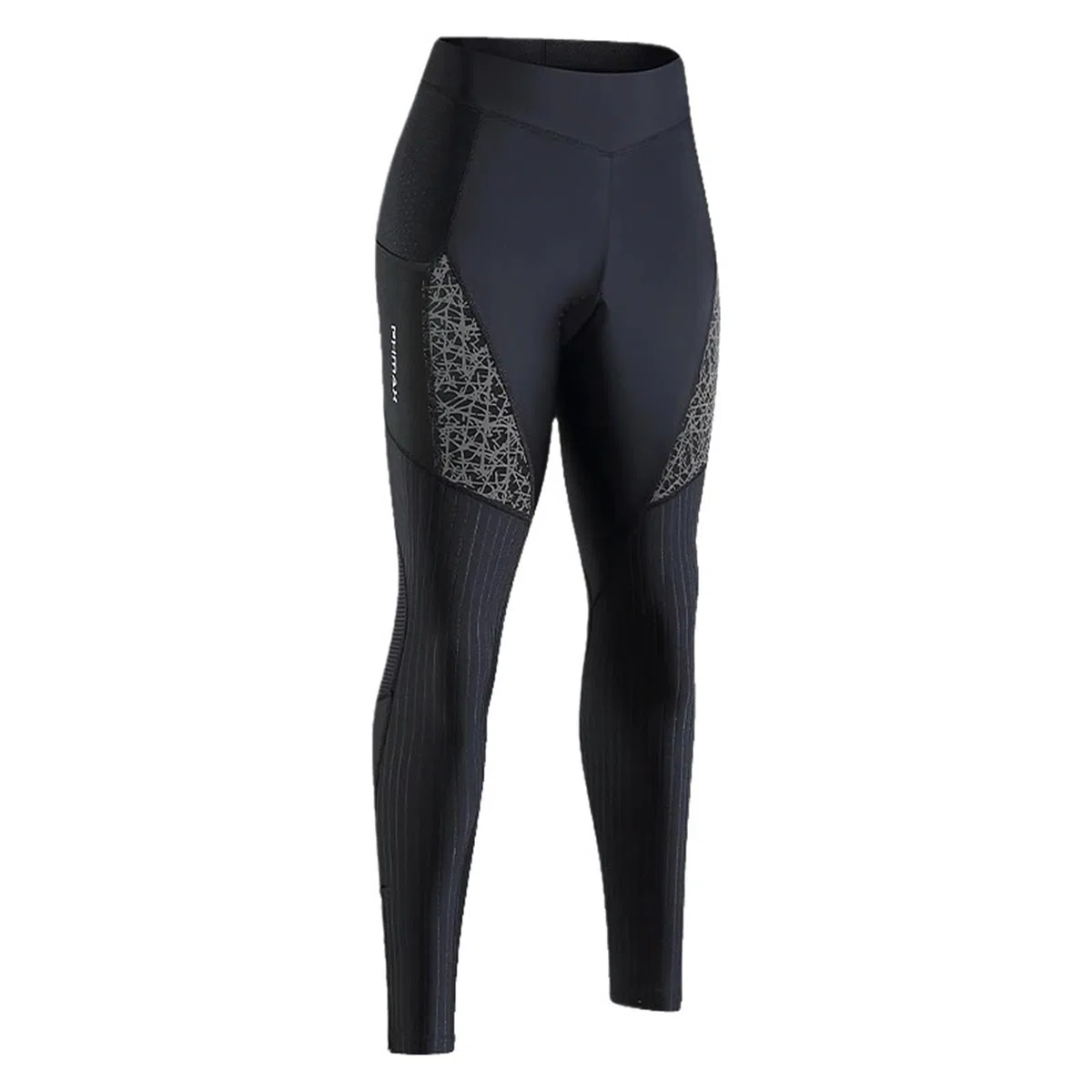 Cuissard à Bretelles De Cyclisme Pantalon à bretelles for femmes, collant de cyclisme, respirant, à séchage rapide, for Sport de plein air, réfléchissant, avec poches, automne Pour Le Cyclisme(Cycling