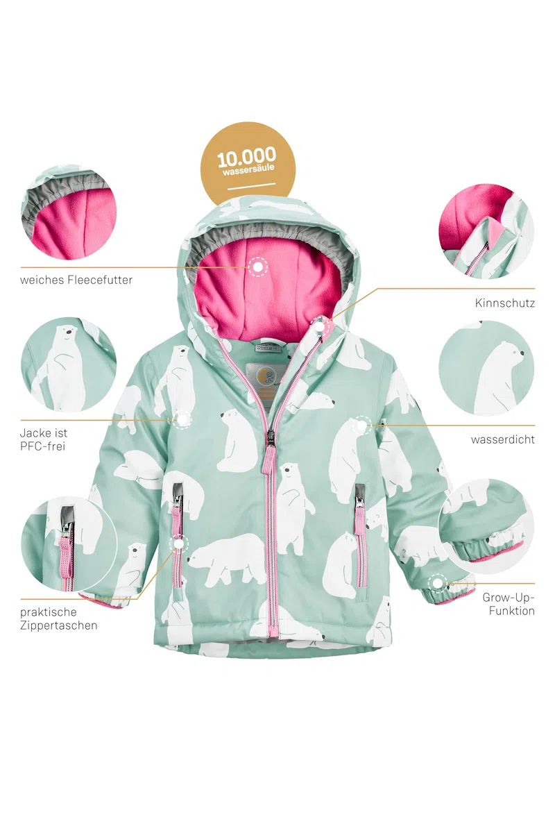 first instinct by killtec Fisw 30 Mns Ski Jckt Veste de ski imperméable/veste fonctionnelle avec capuche et pare-neige Mixte