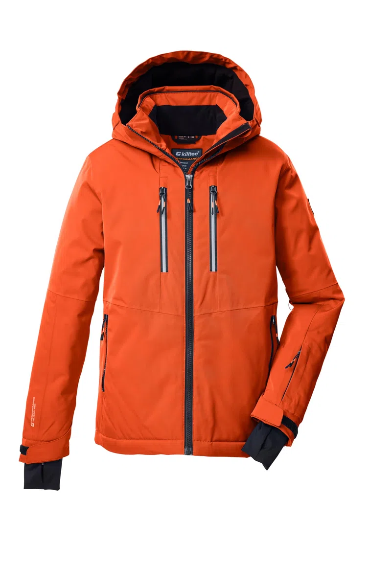 Killtec Ksw 191 Bys Ski Jckt Veste de ski/veste fonctionnelle avec capuche et jupe pare-neige Garçon