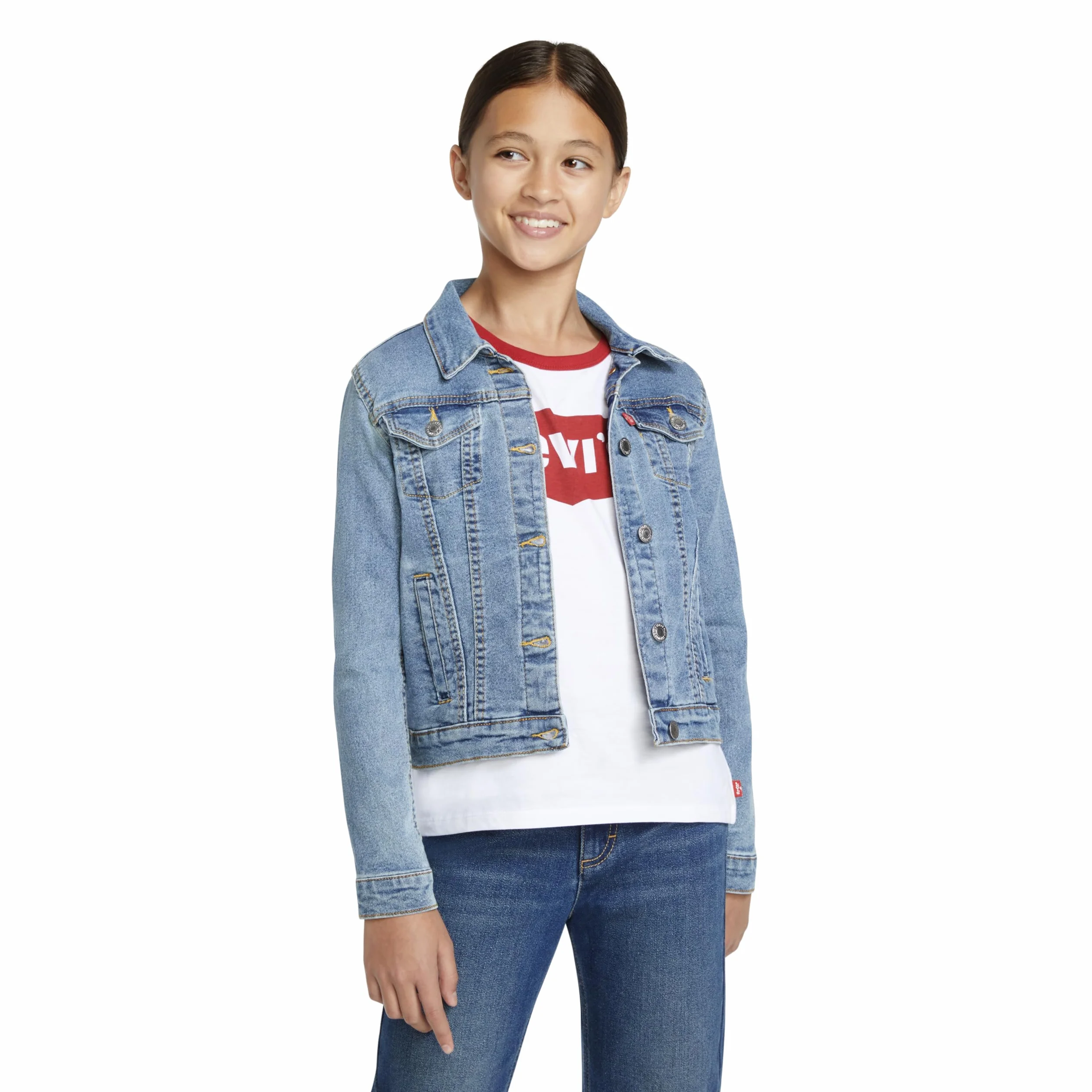 Levi's Denim Trucker Jacket Blouson en jean Garçon
