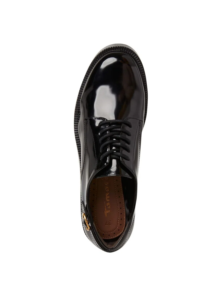 Tamaris Tamaris Damen Lace-up 1-23348-45 Plat OxfordFemme