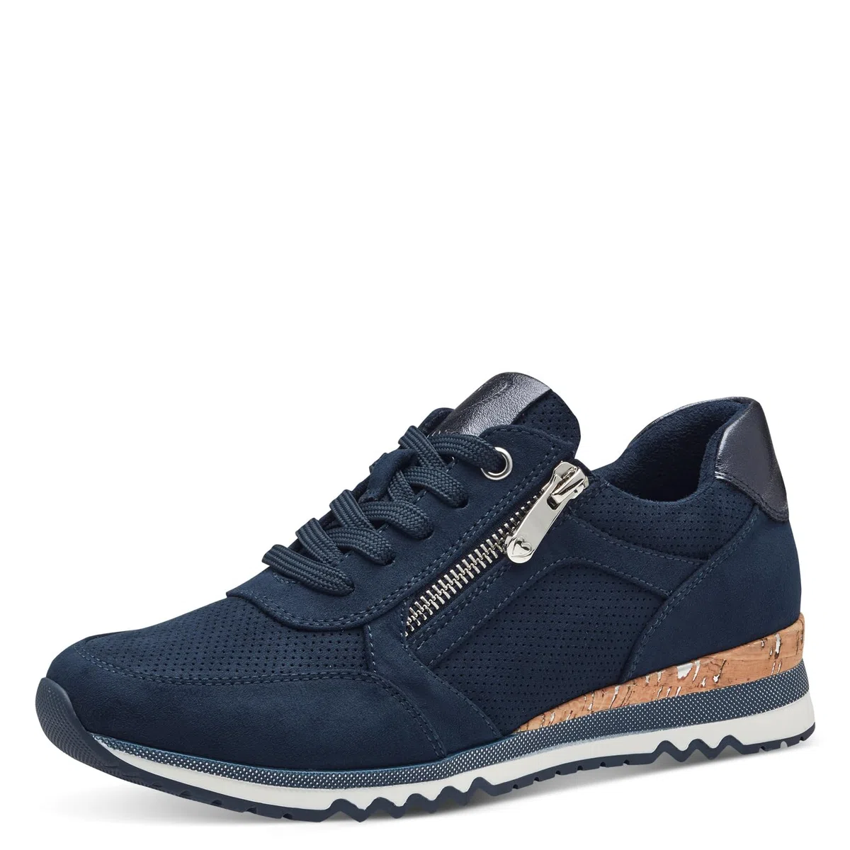 Marco Tozzi Baskets Femme Semelle intérieure Feel Me Amovible Douce Doublure Douce Vegan Moderne