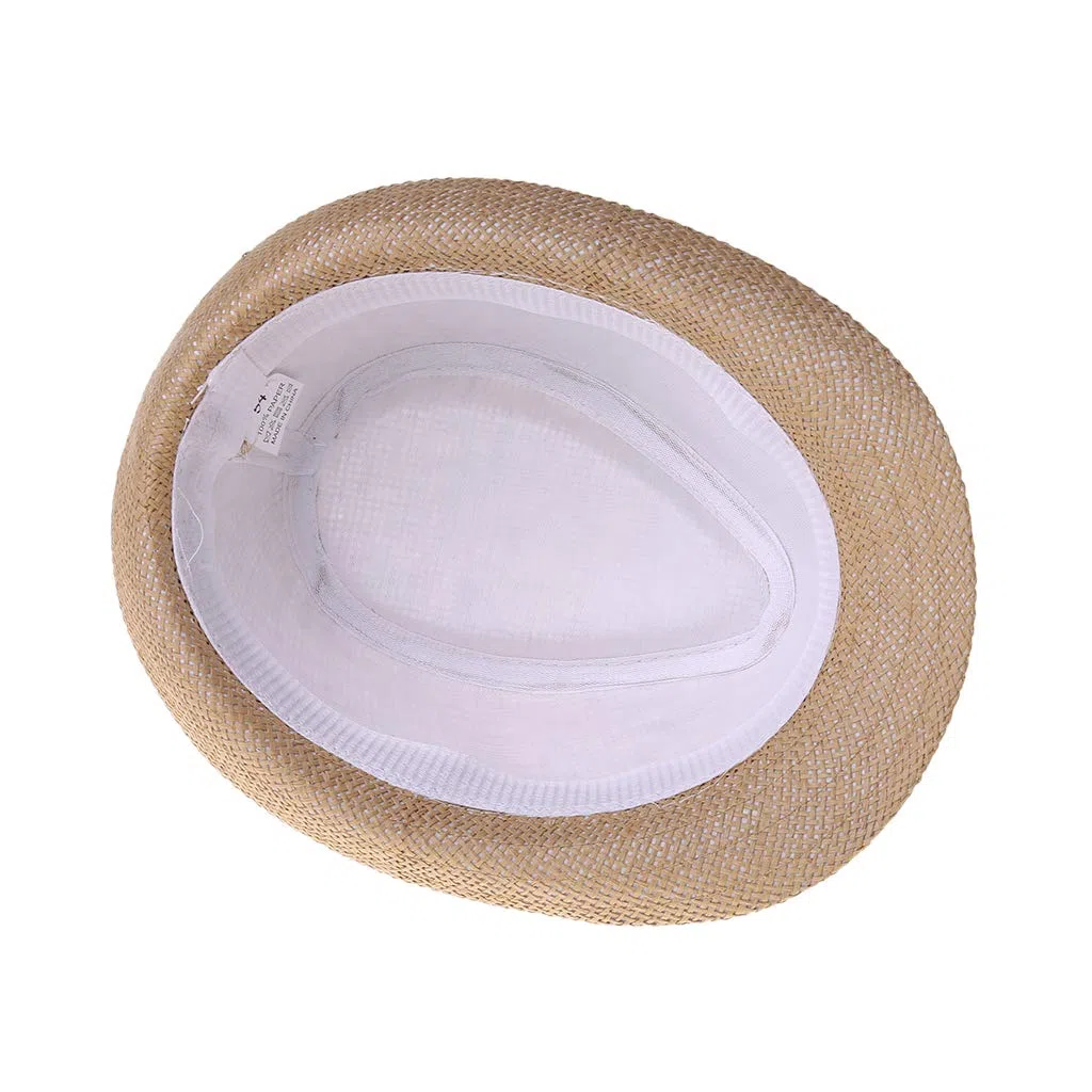 Enfants Enfants été Plage Chapeau de Paille Jazz Panama Trilby Fedora Chapeau Gangster Casquette extérieur Respirant Chapeaux Filles garçons Chapeau de Soleil