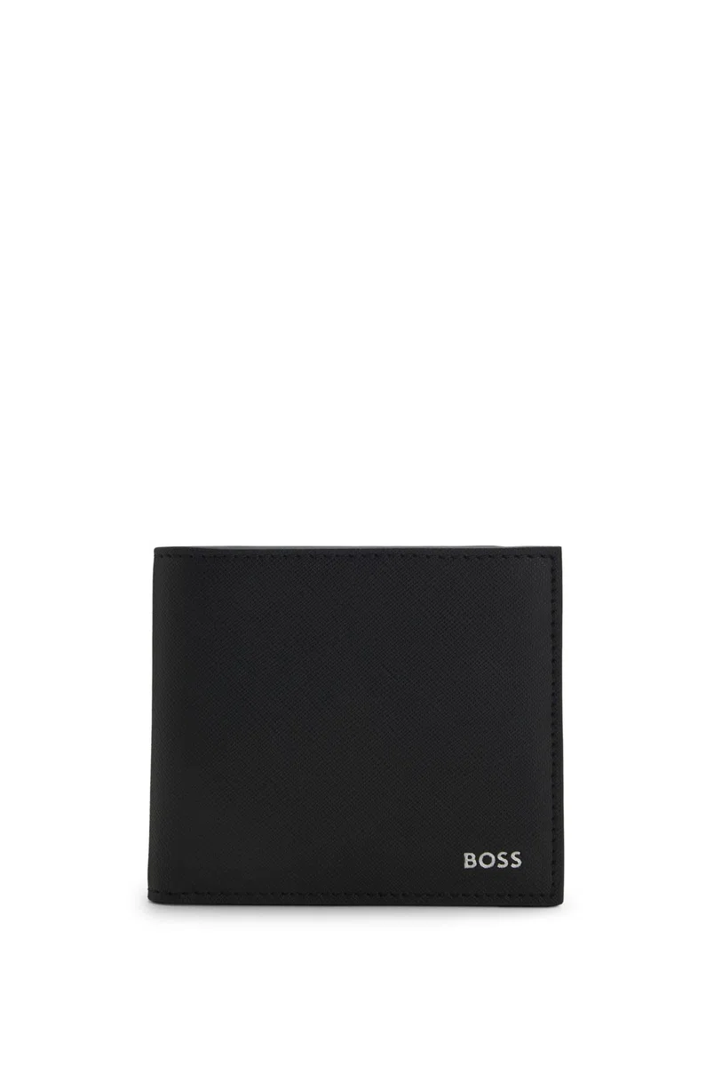 BOSS Zair_8cc N., 8 emplacements pour Cartes Homme, Black1, One Size