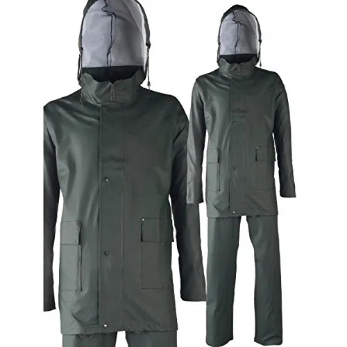 Complet de Pluie Bleu Vert Vplwindy -M