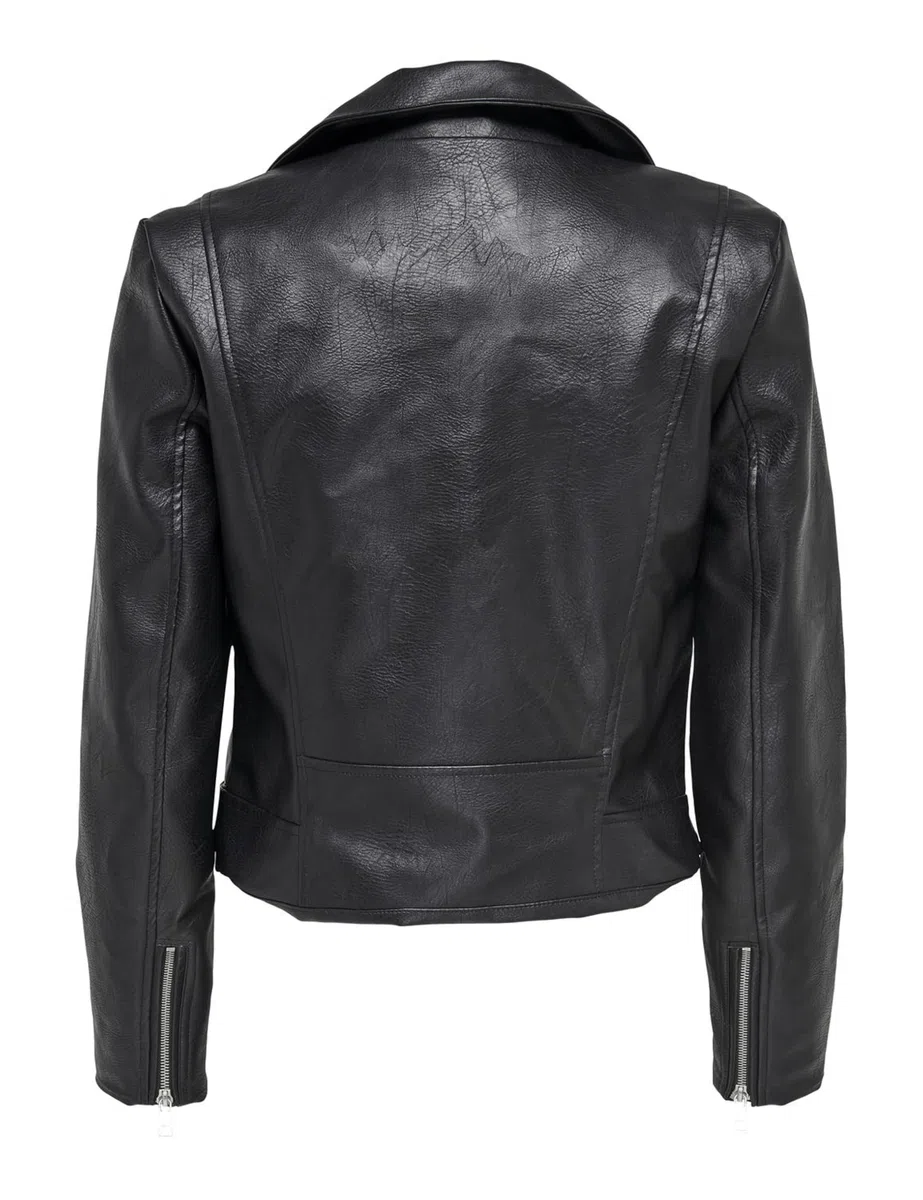 ONLY Onlvera Faux Leather Biker Cc Otw veste Femme (lot de 1)