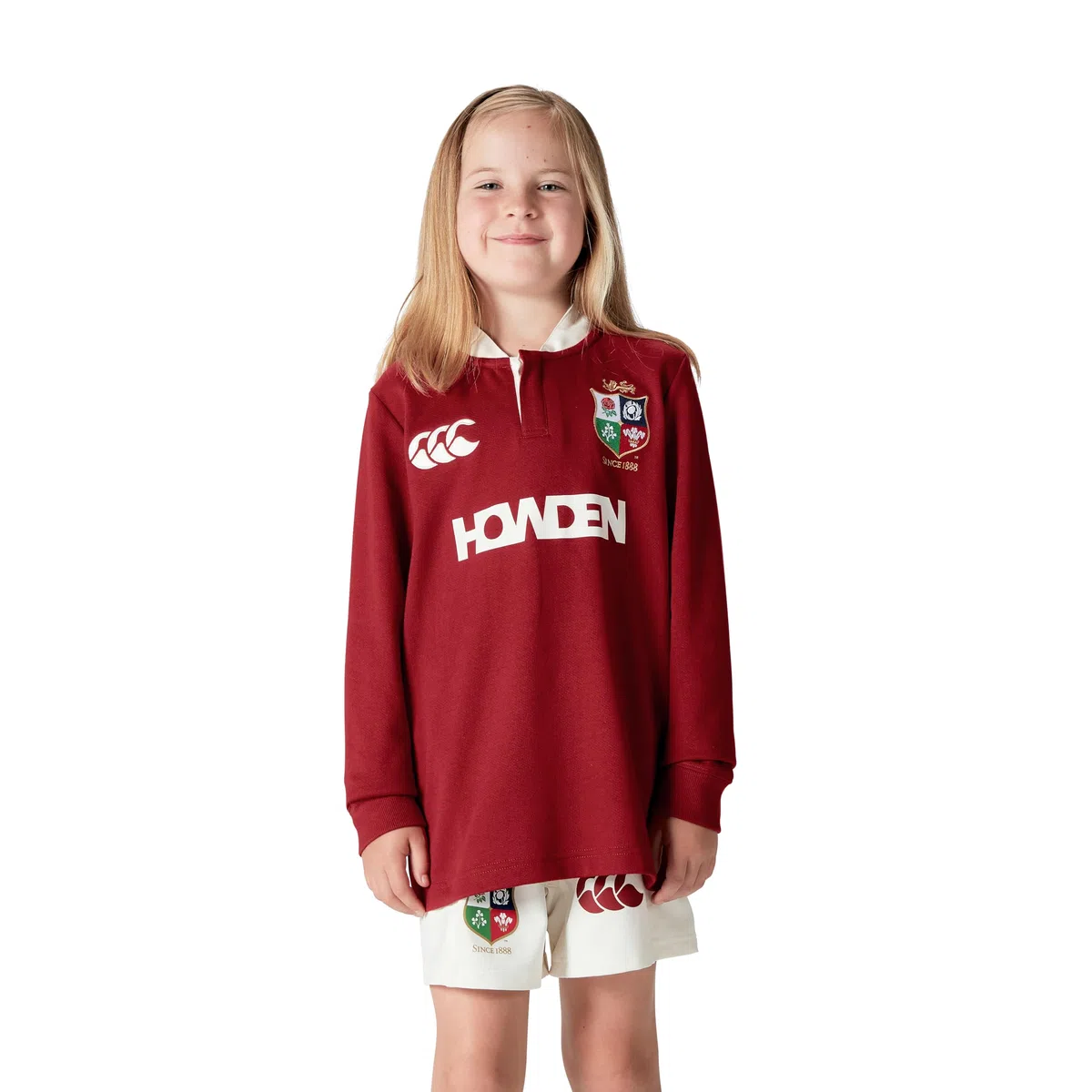 Canterbury British and Irish Lions Ls Classic Chemise Unisexe Enfants