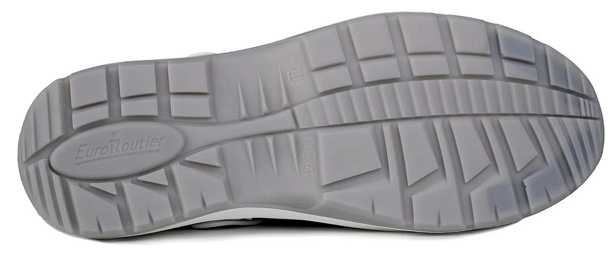 EuroRoutier E-Chef Sabots Blanc - Sabot de sécurité du Chef, Chaussures de Chef - Chaussures de Cuisine