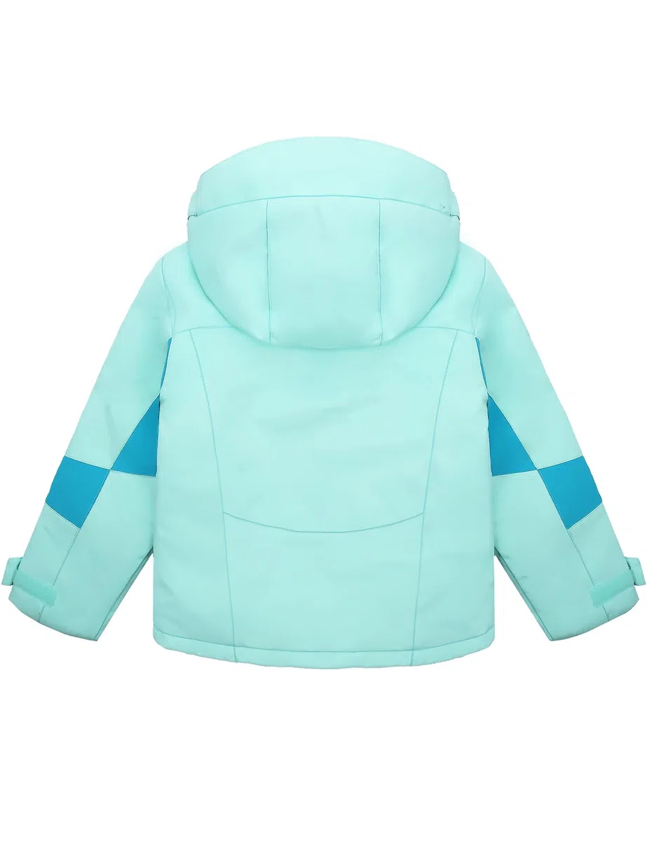 GEMYSE Veste de Ski pour Fille Manteau d’Hiver Chaud avec Capuche Imperméable et Coupe-Vent Veste de Neige pour Enfant pour Montagne et Plein Air