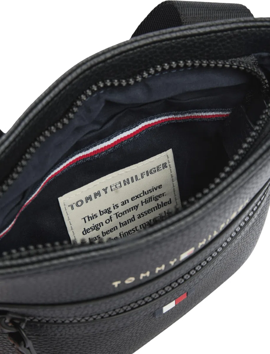 Tommy Hilfiger Sac à Bandoulière Homme Essential PU Mini Crossover Petit