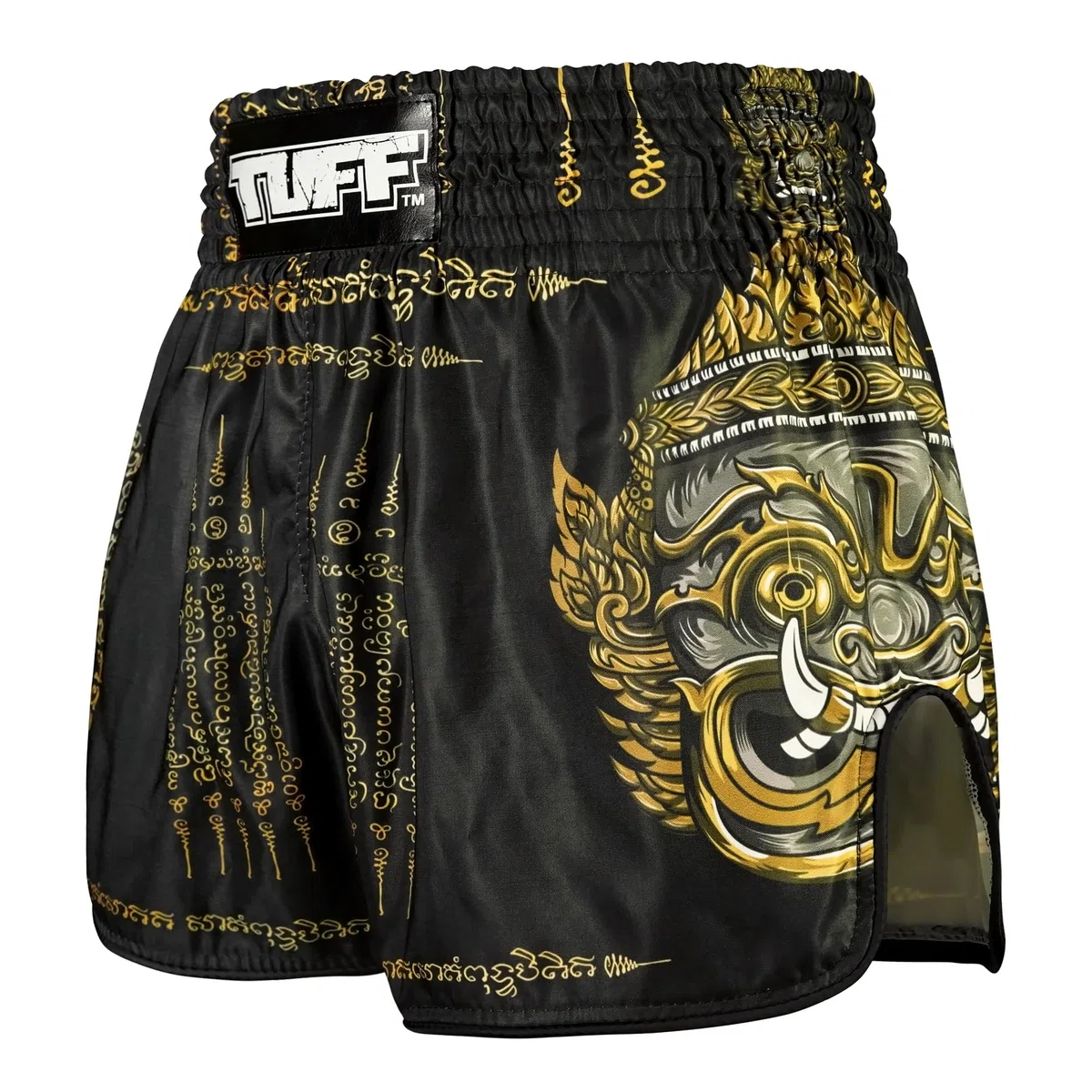 Tuff Sport Short de boxe Muay Thai, style rétro, coupe classique mince, MMA, kickboxing, entraînement