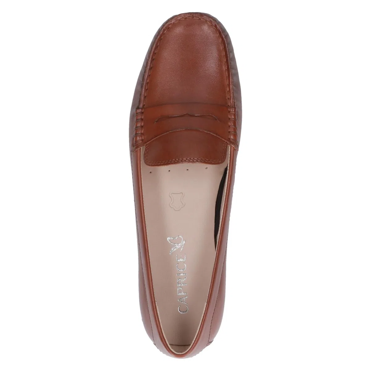 CAPRICE Mocassins Femme en Cuir Élégants