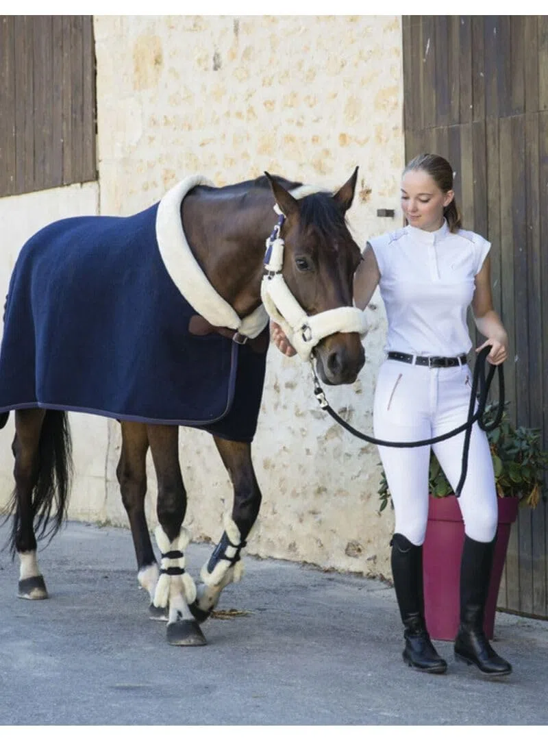 EQUITHEME Polo de Concours Brussels - Femme - Couleurs - Blanc, Taille Française - XS