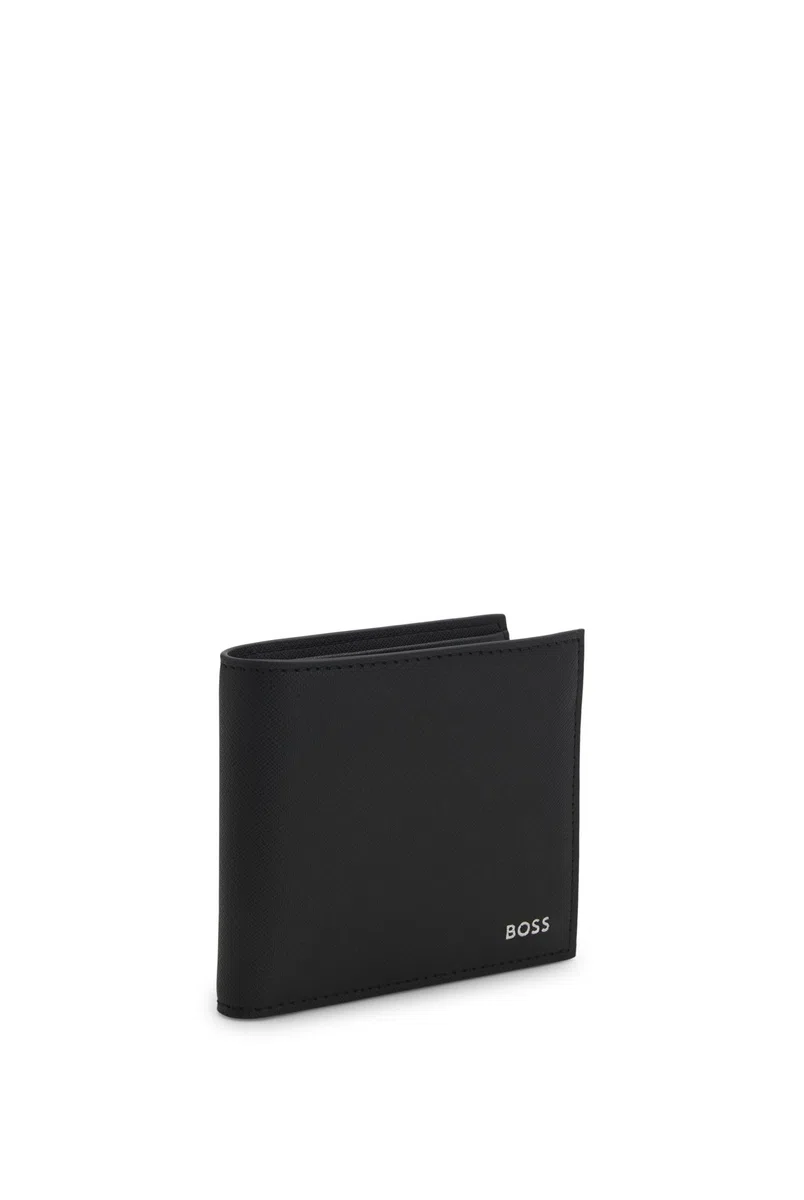 BOSS Zair_8cc N., 8 emplacements pour Cartes Homme, Black1, One Size