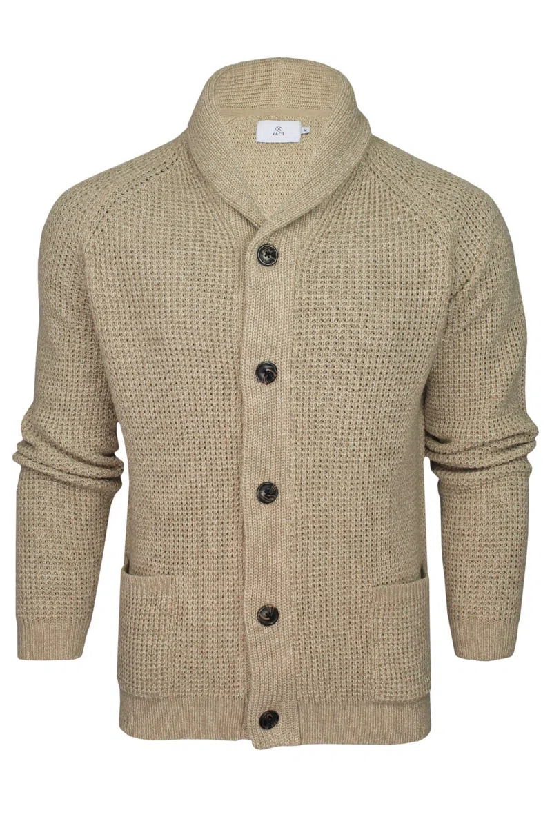 Xact Cardigan à col châle torsadé pour Homme